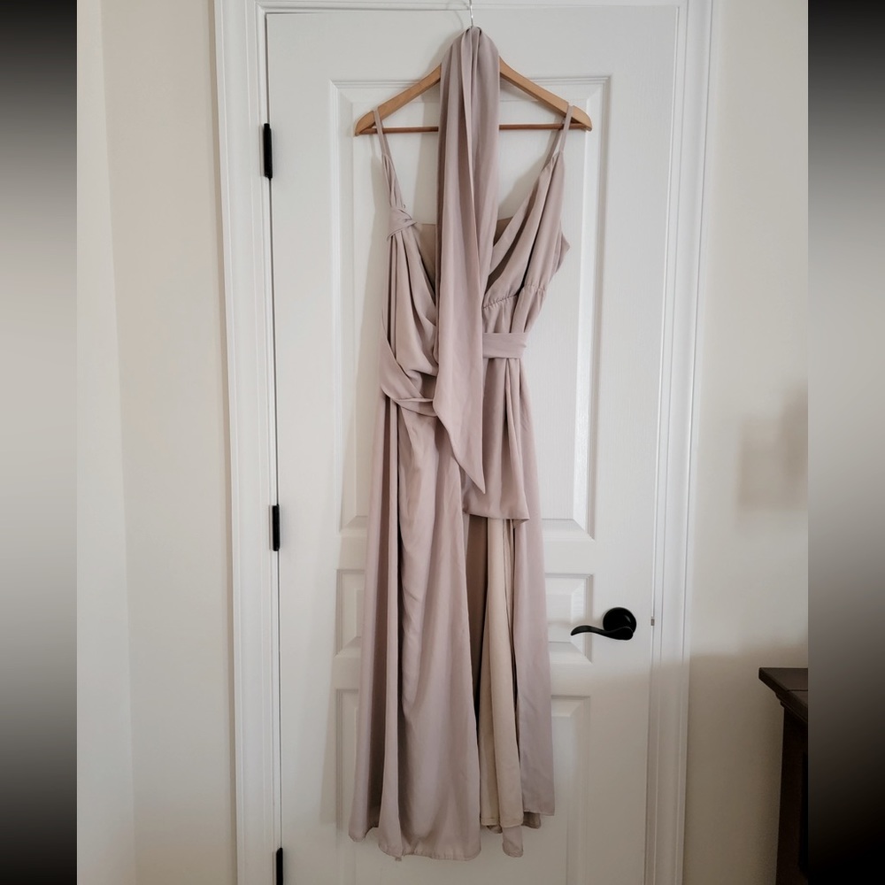 Show Me Your Mumu Liz Wrap Maxi Bridemaids Dress - Show Me The Ring